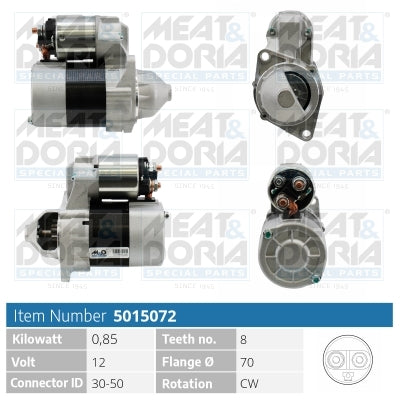 Electromotor Meat & Doria 5015072