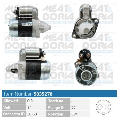 Electromotor Meat & Doria 5035278