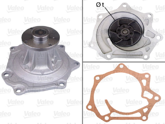 Pompă de apă, răcire motor 506731 VALEO