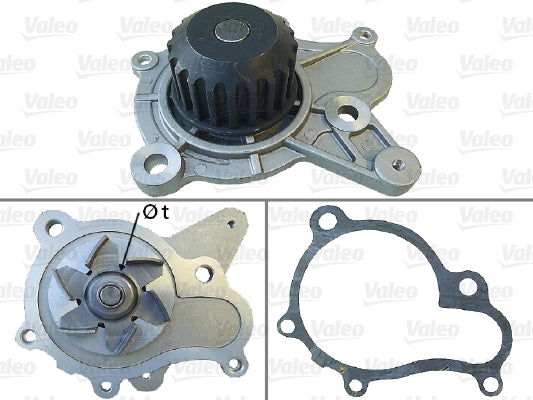 Pompă de apă, răcire motor 506814 VALEO