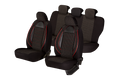 SET HUSE SCAUN RACING NEGRU
