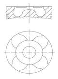 Piston 229 54 00 MAHLE