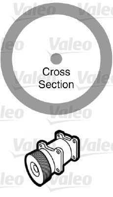 garnitura,conducta lichid de racire 509174 VALEO