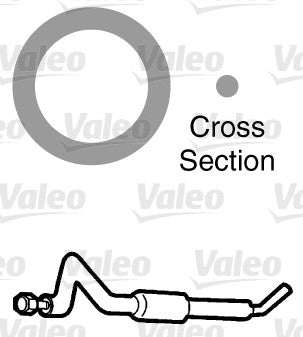 garnitura,conducta lichid de racire 509186 VALEO