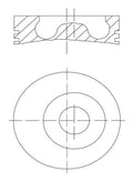 Piston 016 02 00 MAHLE