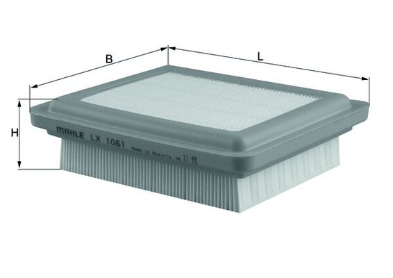 Filtru aer LX 1061 MAHLE
