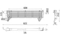 Radiator, racire motor CR 2636 000P MAHLE