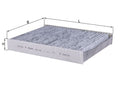 Filtru, aer habitaclu LAK 169 MAHLE