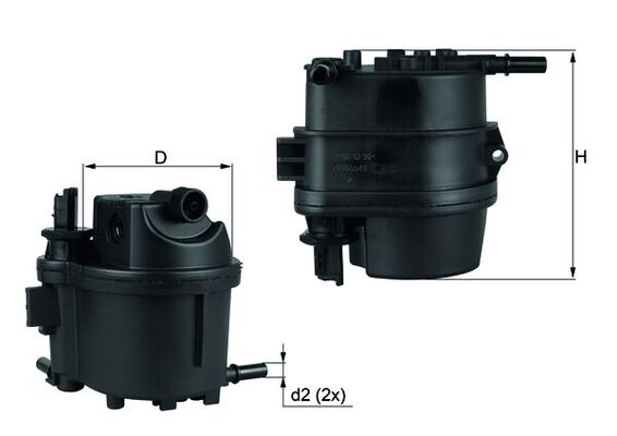 filtru combustibil KL 779 MAHLE
