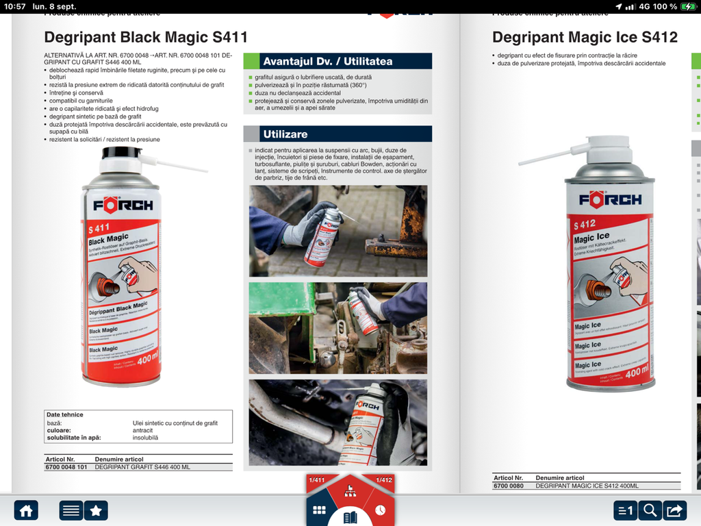 DEGRIPANT CU GRAFIT S446 400ML All Ride - 13349969
