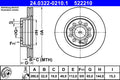 Disc frana 24.0322-0210.1 ATE