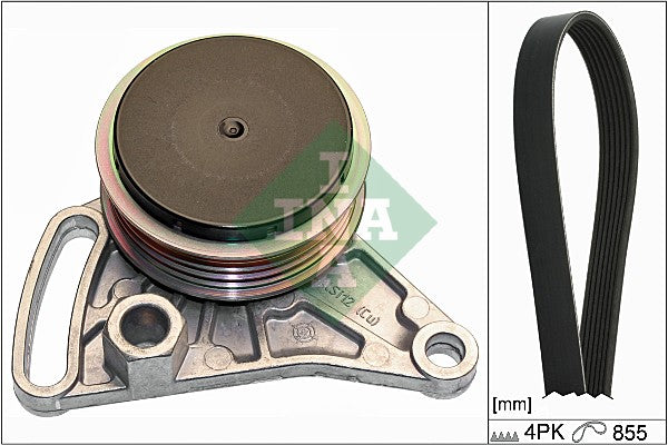 Set curea transmisie cu caneluri 529 0099 10 INA