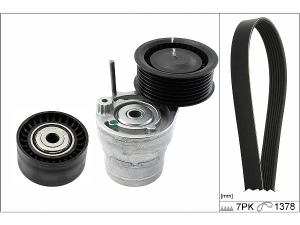 Set curea transmisie cu caneluri 529 0313 10 INA