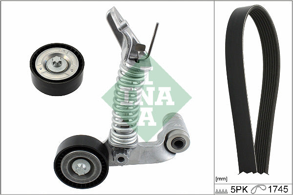 Set curea transmisie cu caneluri 529 0319 10 INA