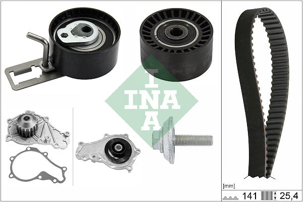 Set pompa apa + curea dintata 530 0578 30 INA