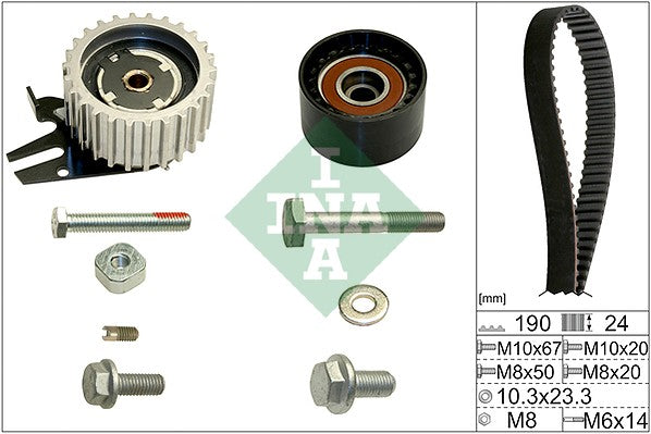 Set curea de distributie 530 0624 10 INA
