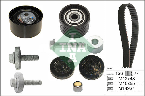 Set curea de distributie 530 0638 10 INA