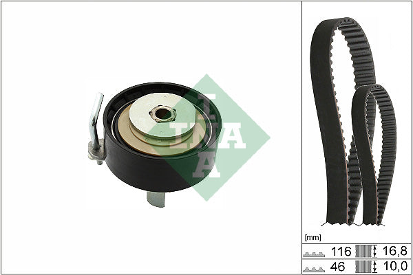 Set curea de distributie 530 0841 10 INA