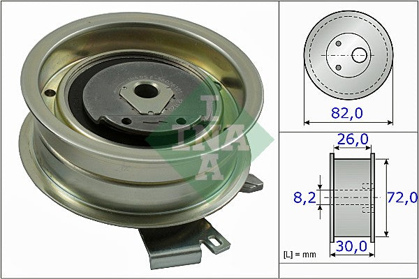 rola intinzator,curea distributie 531 0203 20 INA