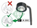 rola intinzator,curea transmisie 531 0790 10 INA