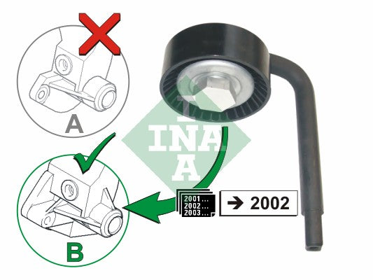 rola intinzator,curea transmisie 531 0790 10 INA