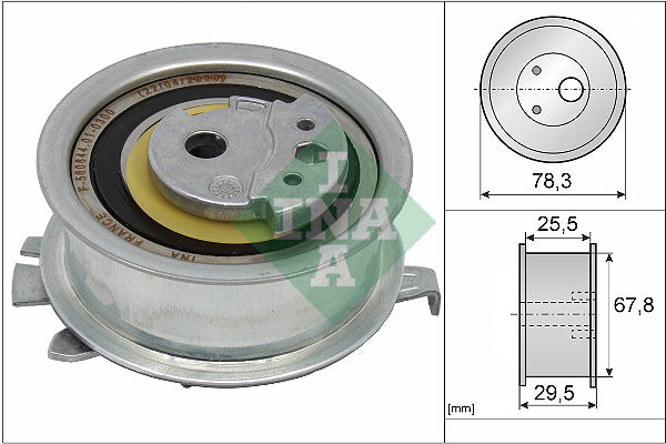 rola intinzator,curea distributie 531 0825 10 INA