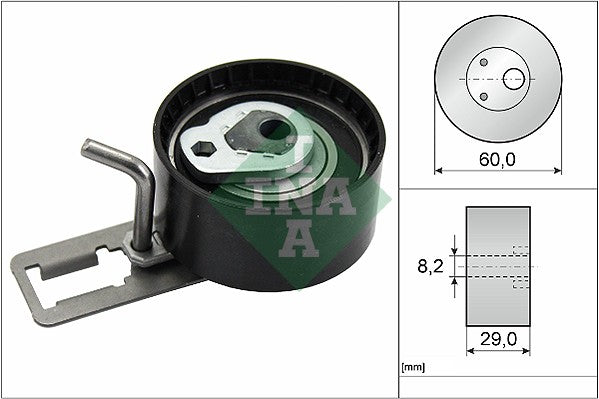 rola intinzator,curea distributie 531 0850 10 INA