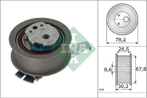 rola intinzator,curea distributie 531 0962 10 INA