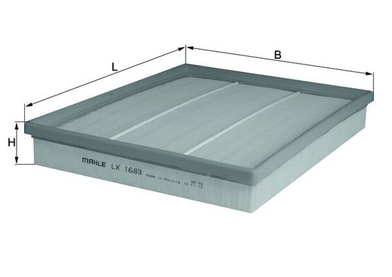 Filtru aer LX 1683 MAHLE