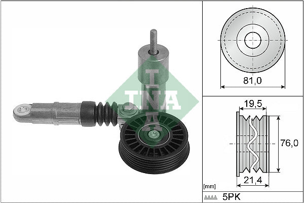 Intinzator curea, curea distributie 534 0014 10 INA