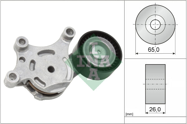 Intinzator curea, curea distributie 534 0075 20 INA
