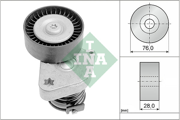 Intinzator curea, curea distributie 534 0081 30 INA