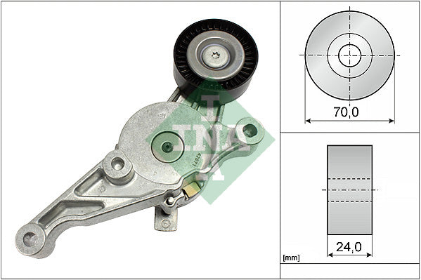 Intinzator curea, curea distributie 534 0151 10 INA