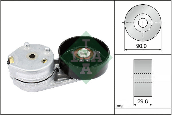 Intinzator curea, curea distributie 534 0358 10 INA