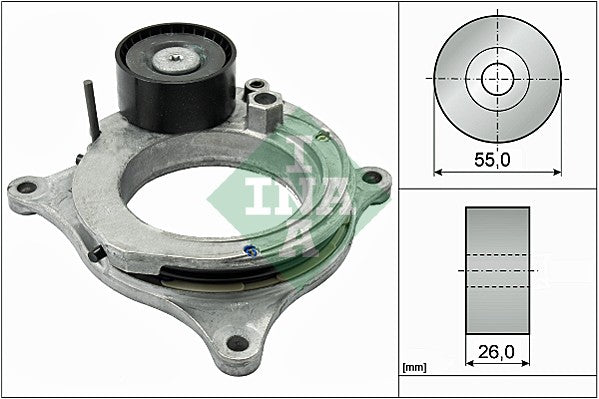 Intinzator curea, curea distributie 534 0598 10 INA