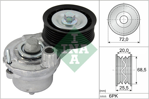 Intinzator curea, curea distributie 534 0703 10 INA