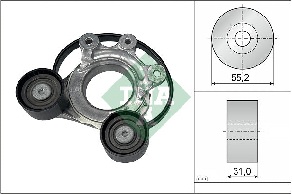 Intinzator curea, curea distributie 534 0774 10 INA