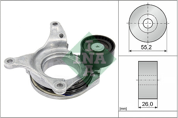 Intinzator curea, curea distributie 534 0794 10 INA