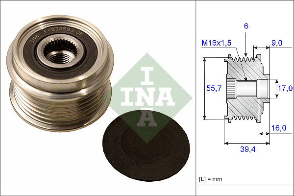 Sistem roata libera, generator 535 0060 10 INA