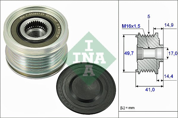 Sistem roata libera, generator 535 0101 10 INA