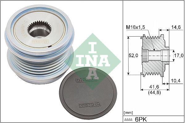 Sistem roata libera, generator 535 0343 10 INA