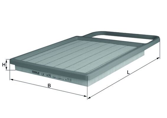 Filtru aer LX 1475 MAHLE