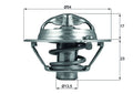 termostat,lichid racire TX 118 82D MAHLE