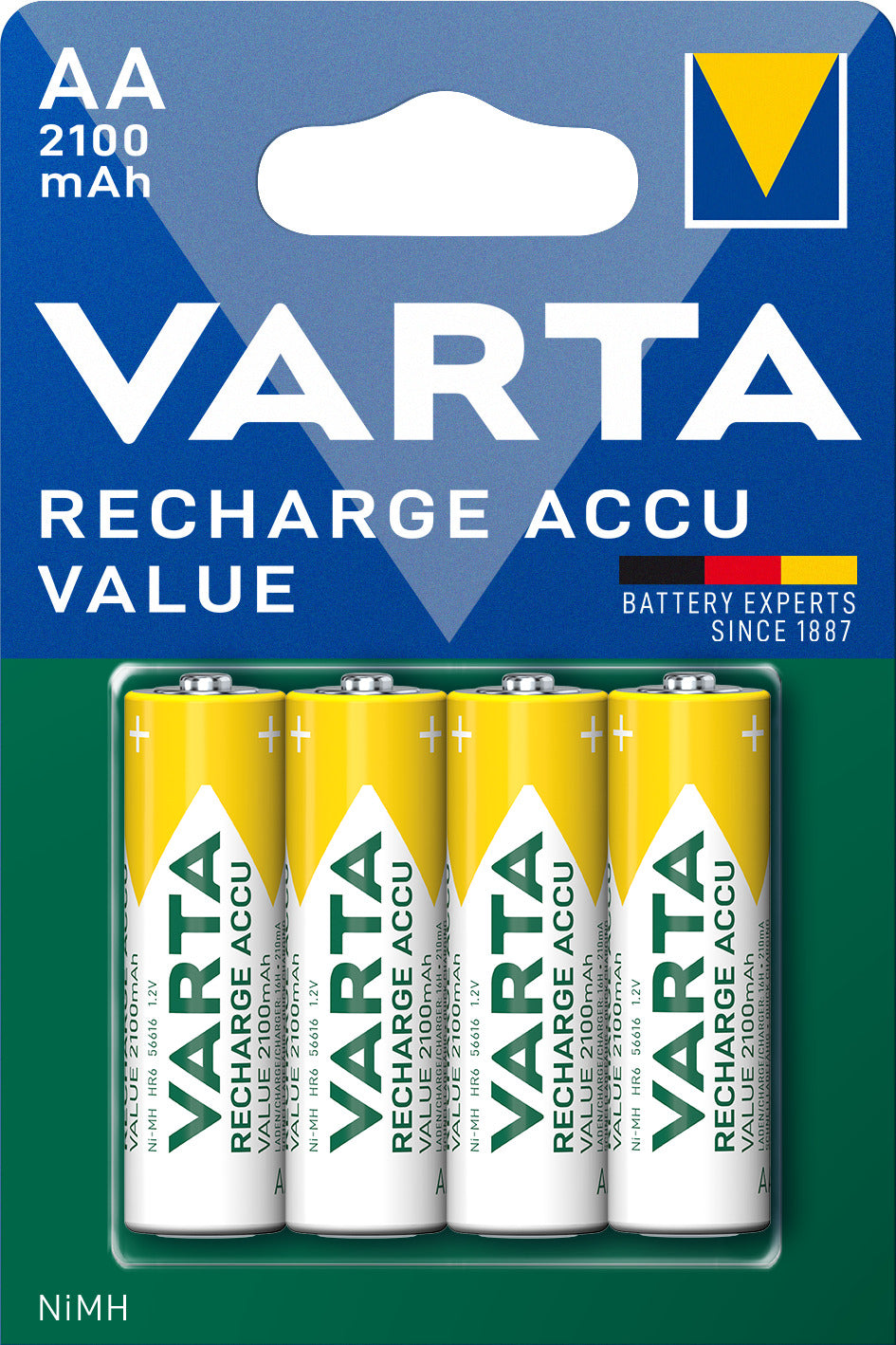Baterie reincarcabila Varta AA 2100 mAh - 12164892