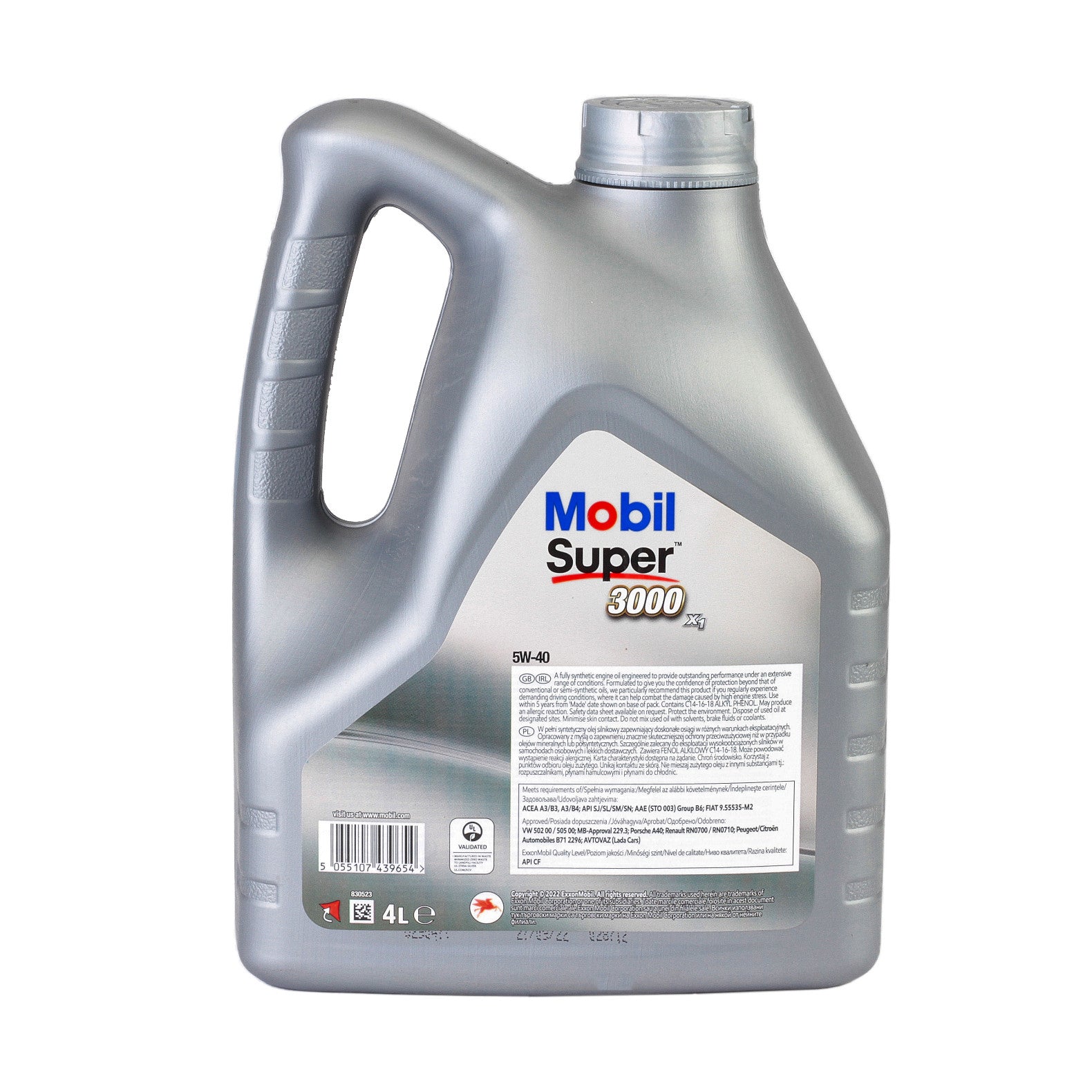 Ulei motor Mobil Super 3000 X1 5W40 4L - 10428259