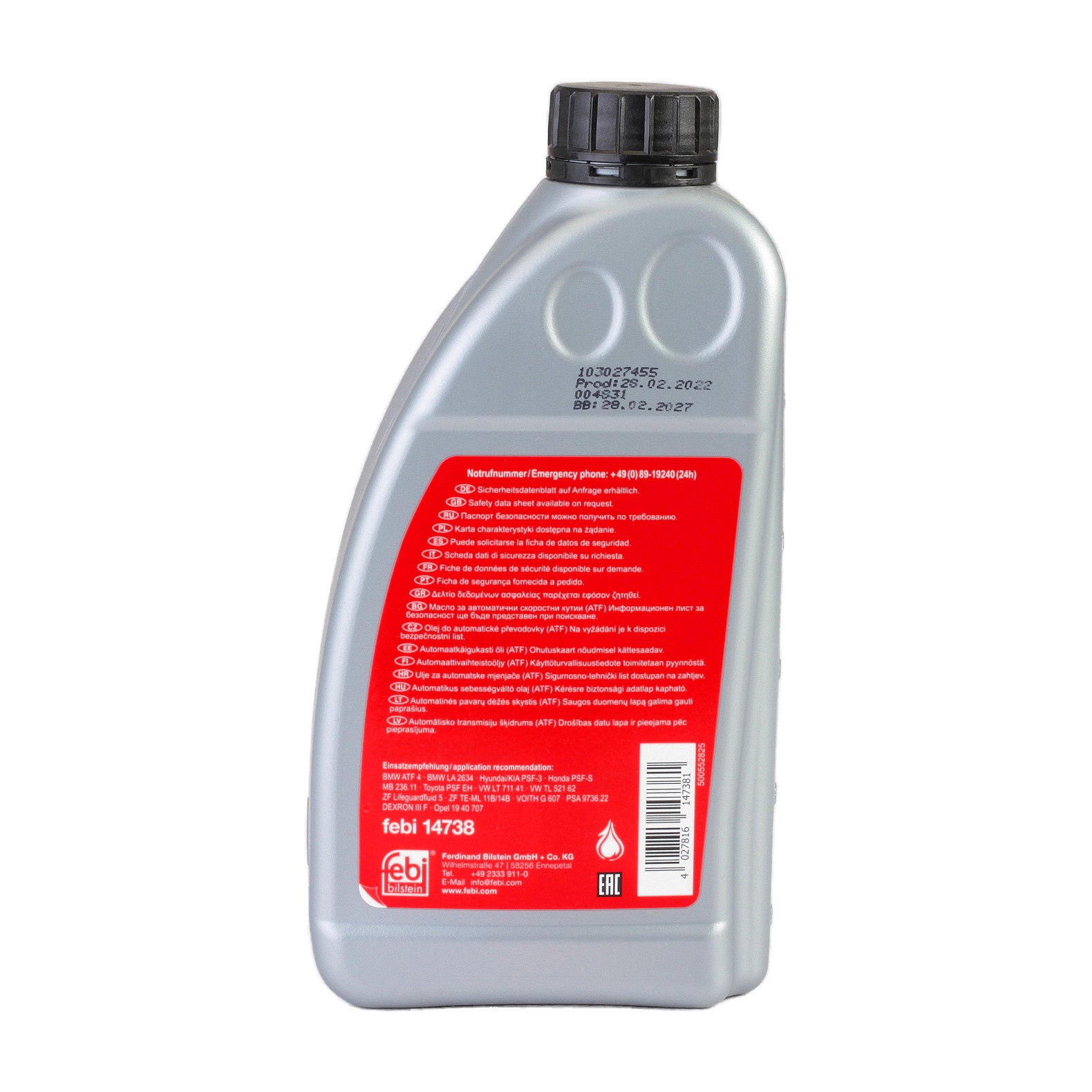 Ulei cutie viteze automată Febi ATF 1L - 11569922