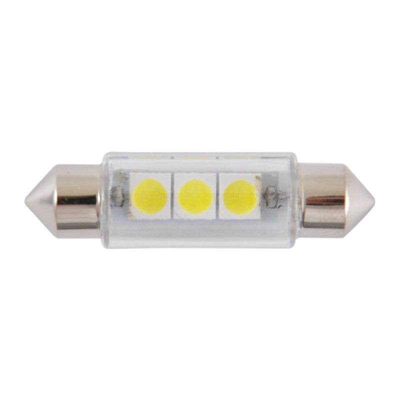 Bec LED Winso 12V SMD SV8.5 T11x39 3LEDS 5050 Alb - Set 10 buc - 127470