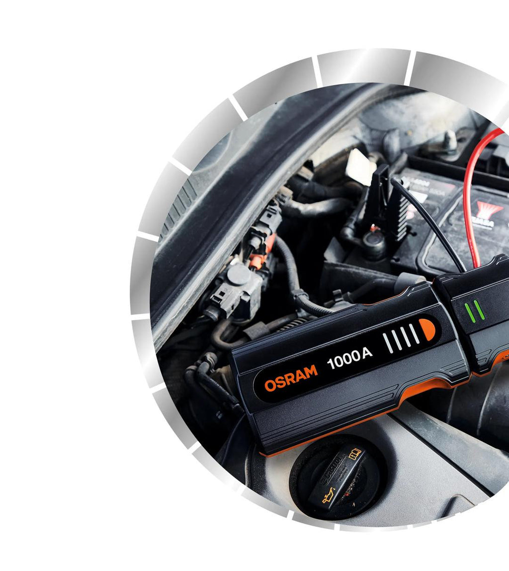 Jump starter pentru pornire masina Osram BATTERYjumpstart 1000A - 8000 mAh - OJS020