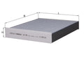 Filtru, aer habitaclu LAK 855 MAHLE