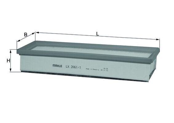 Filtru aer LX 2061/1 MAHLE